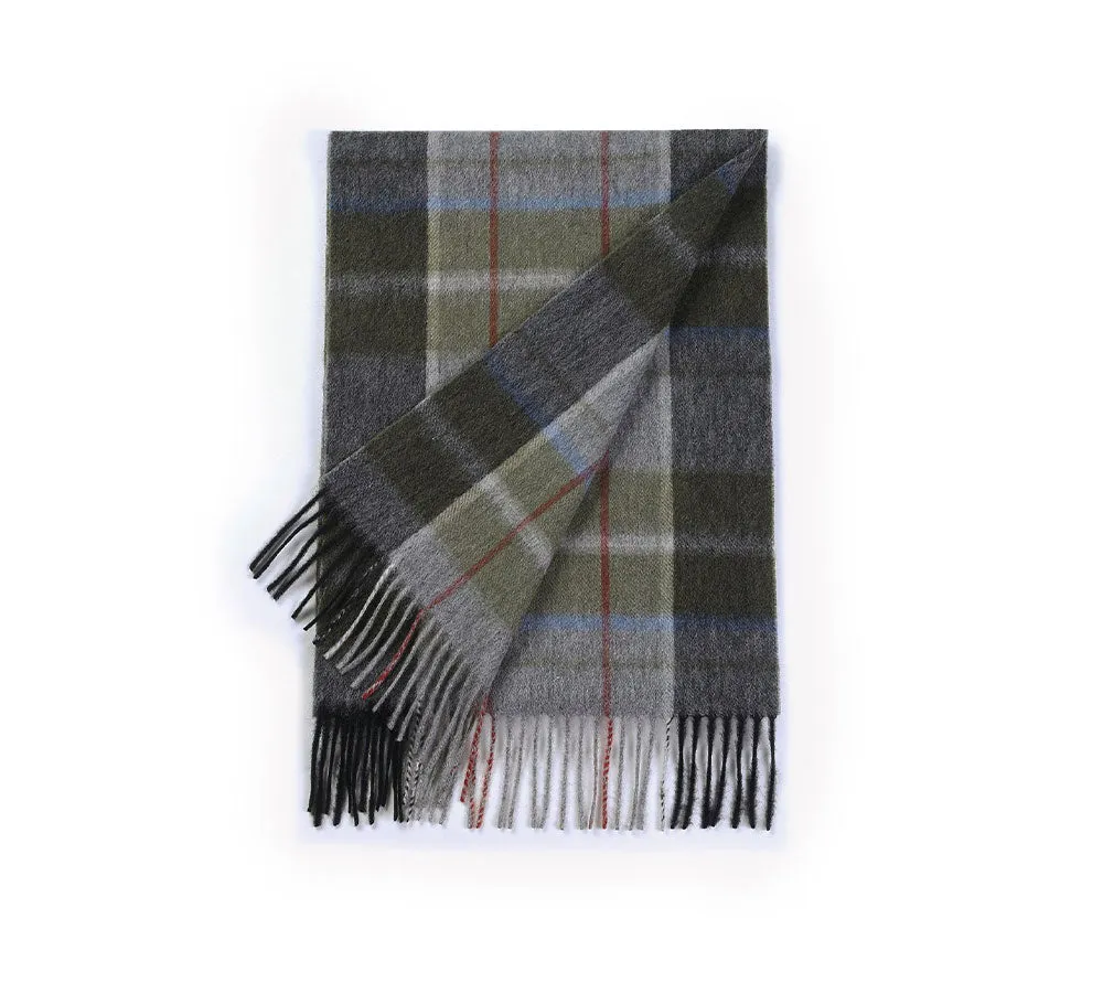 100% Wool Scarf Plaid