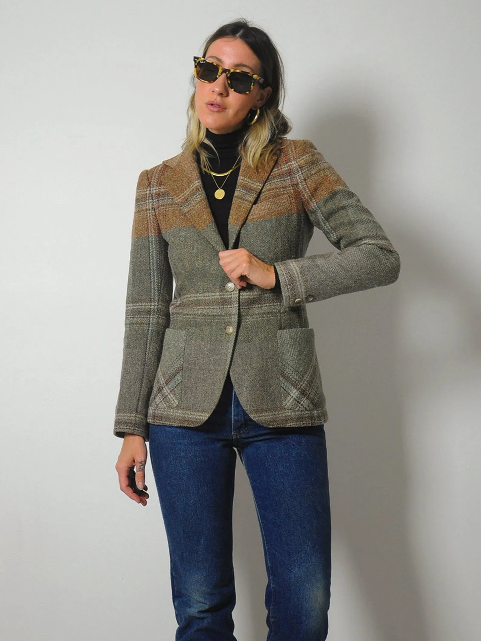 1970's Harvest Tweed Blazer