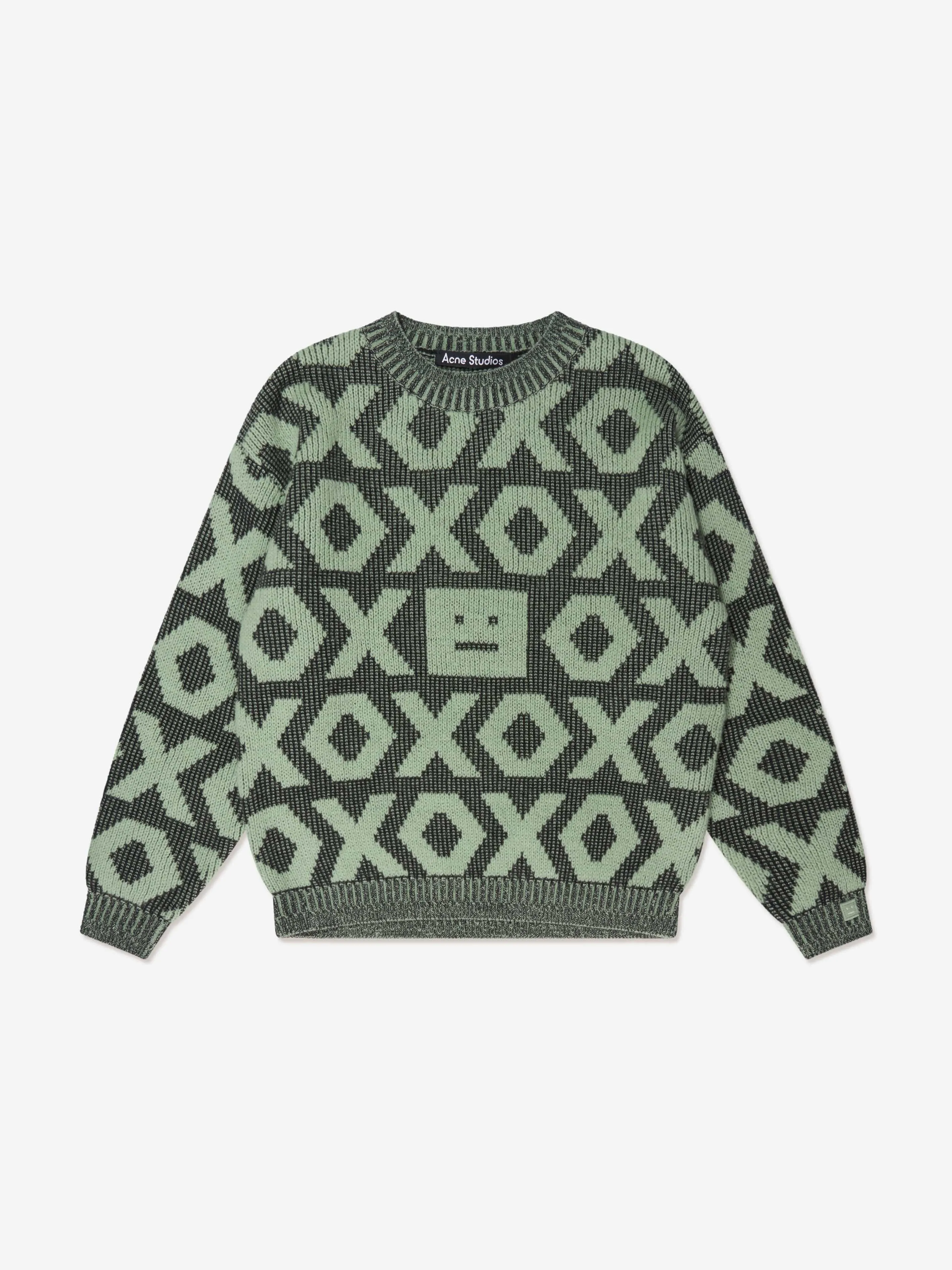 Acne Studios Kids Mini Kozu Jumper in Black