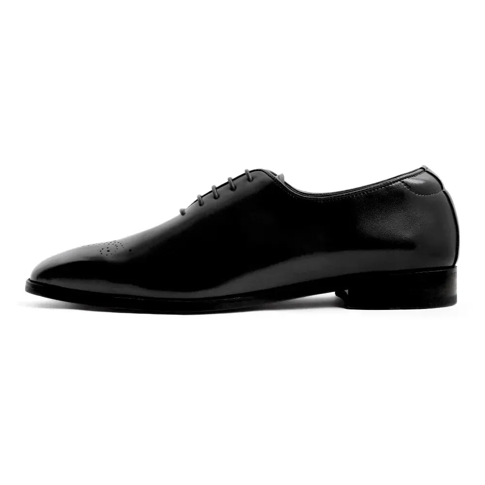 Aiden Black Brogue Lace-Up