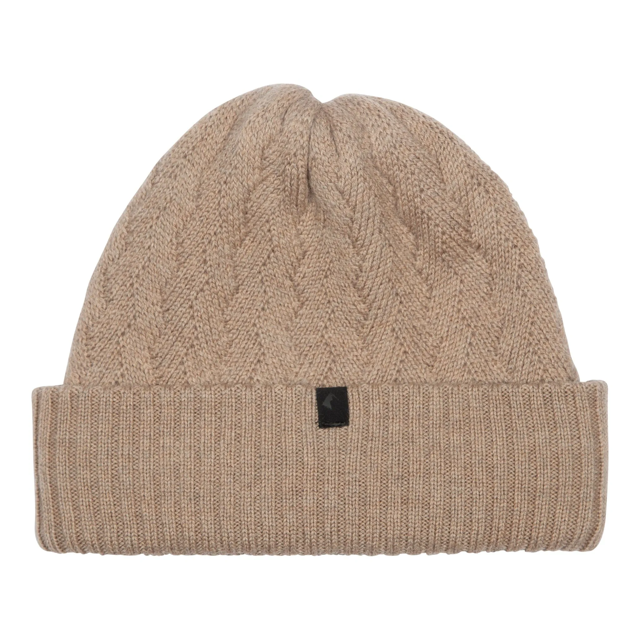 Alpine Chevron Merino Wool Beanie