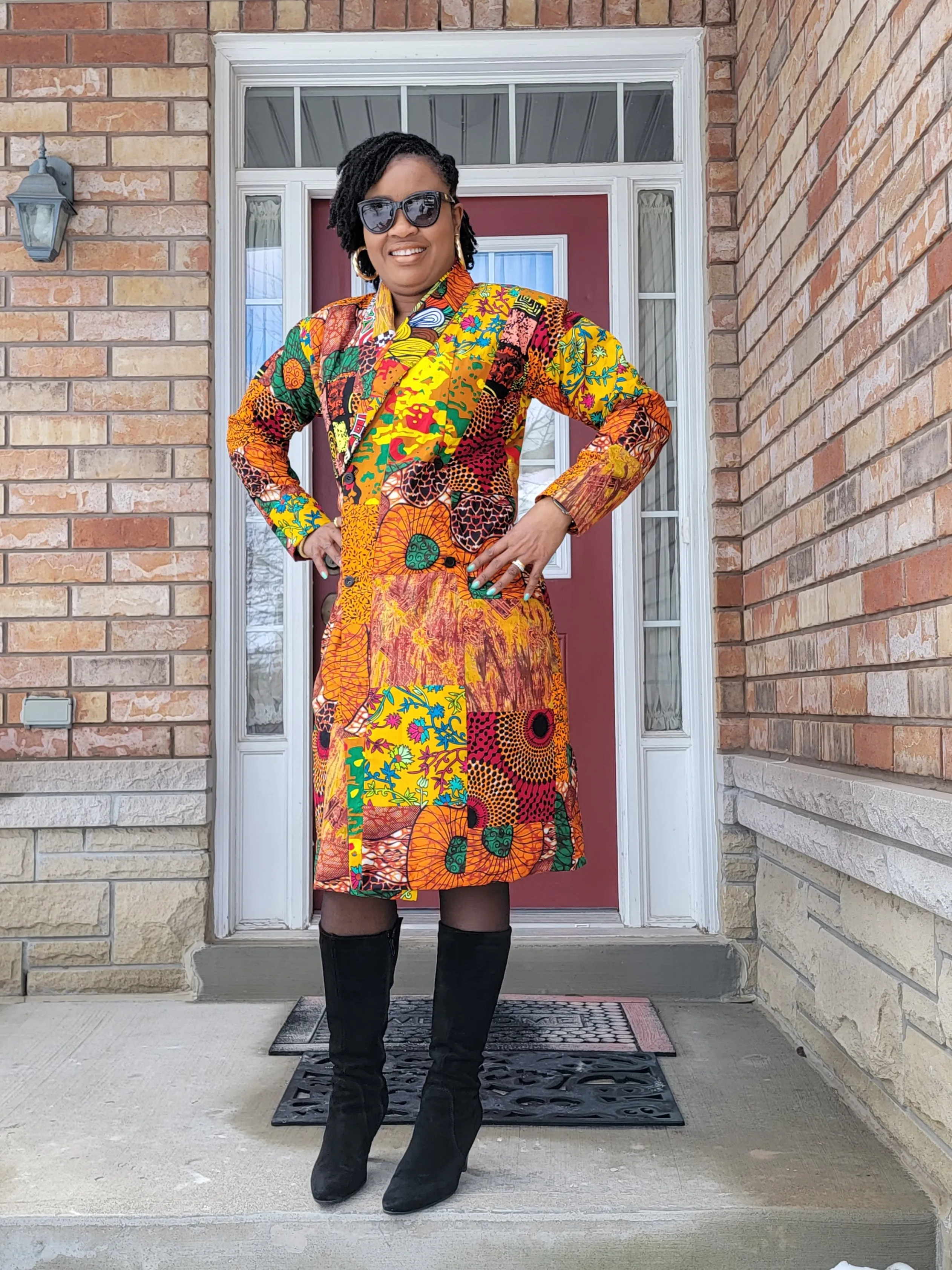 Ankara Jacket