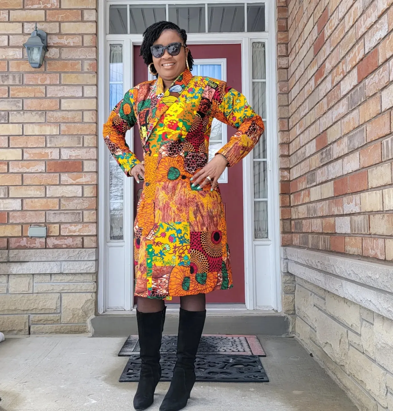 Ankara Jacket