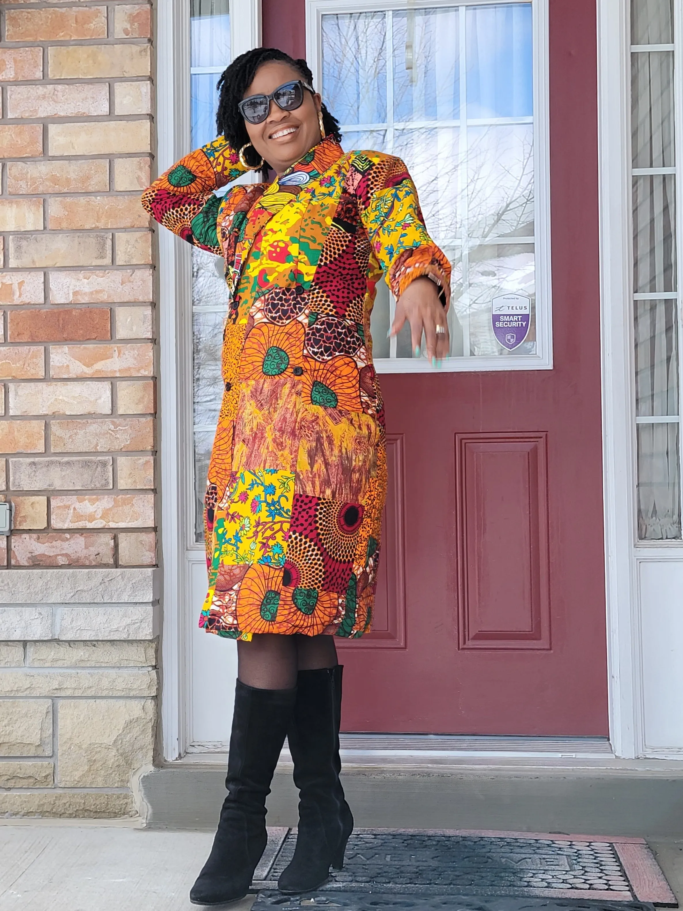 Ankara Jacket