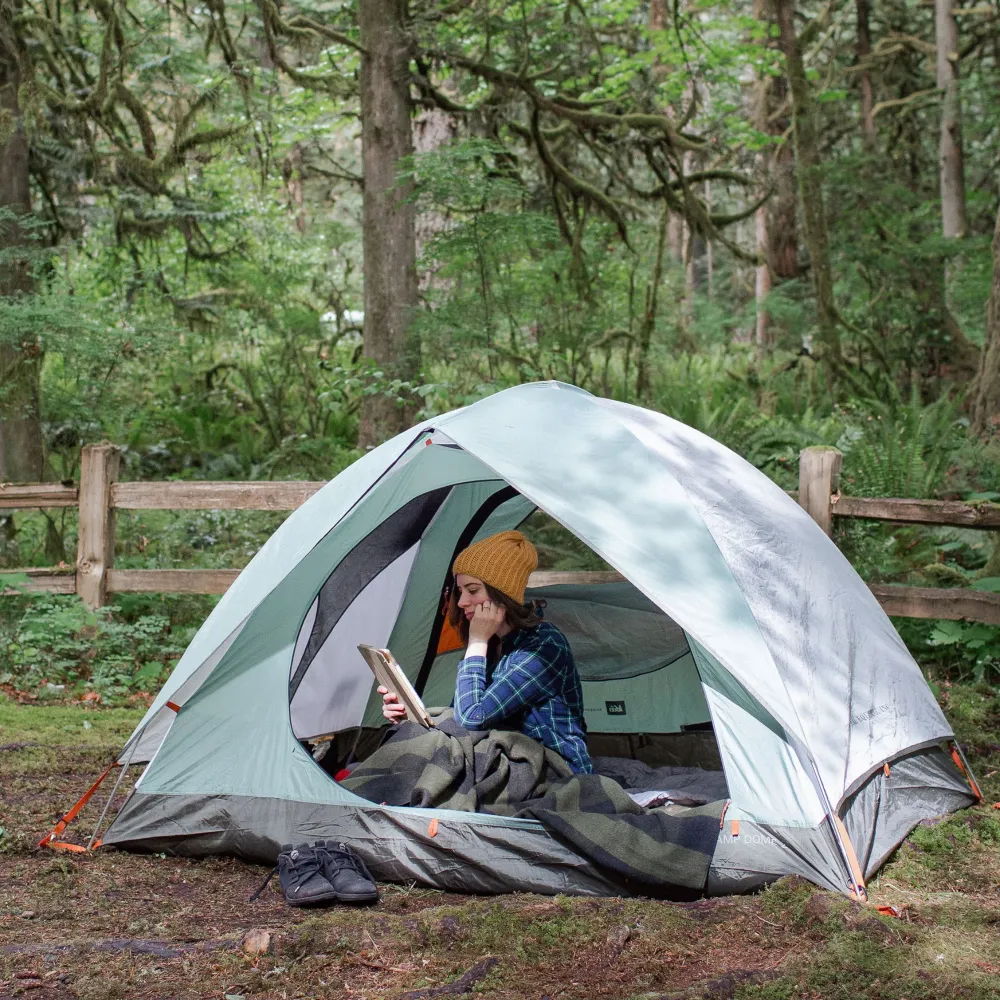 Arcturus Backwoods Wool Blanket - Green Buffalo Plaid