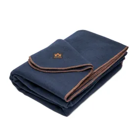 Arcturus Military Wool Blanket - Navy Blue | 4.5 lbs (64" x 88")