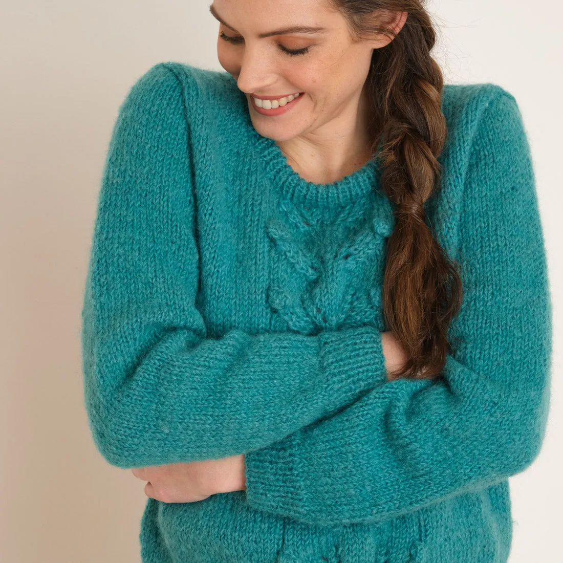 Aria Hand Knitted Wool Jumper