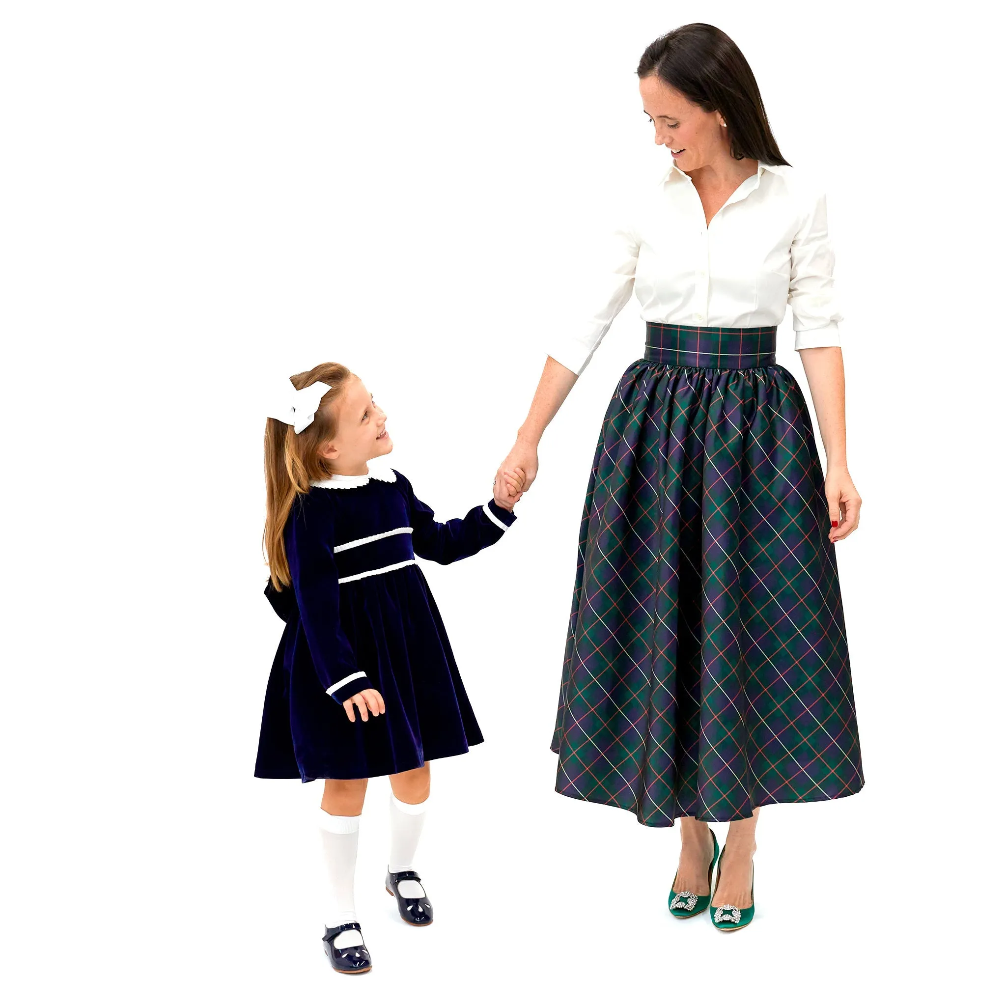 Audrey Skirt in Tenley Tartan