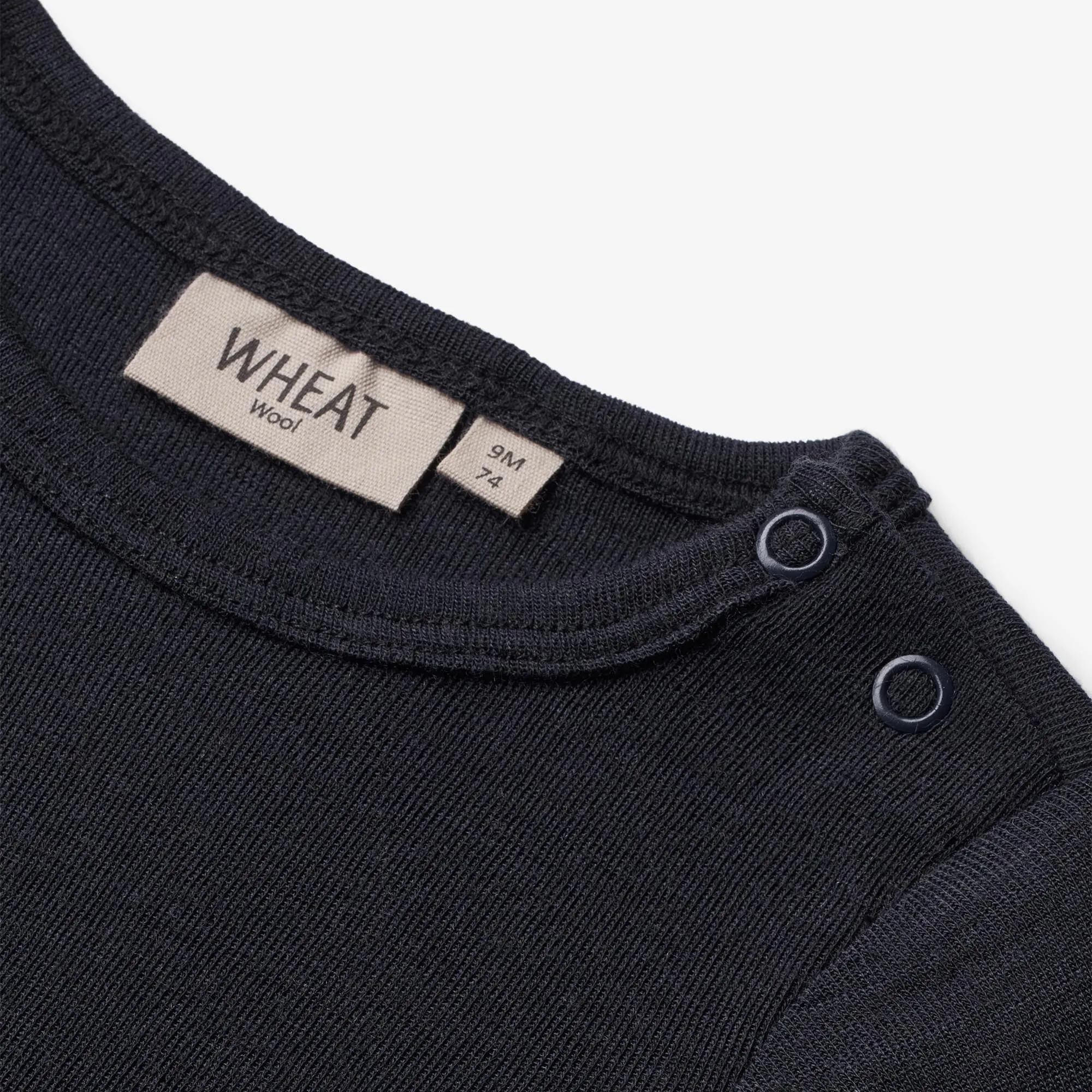 Body Plain Wool LS | Baby - navy