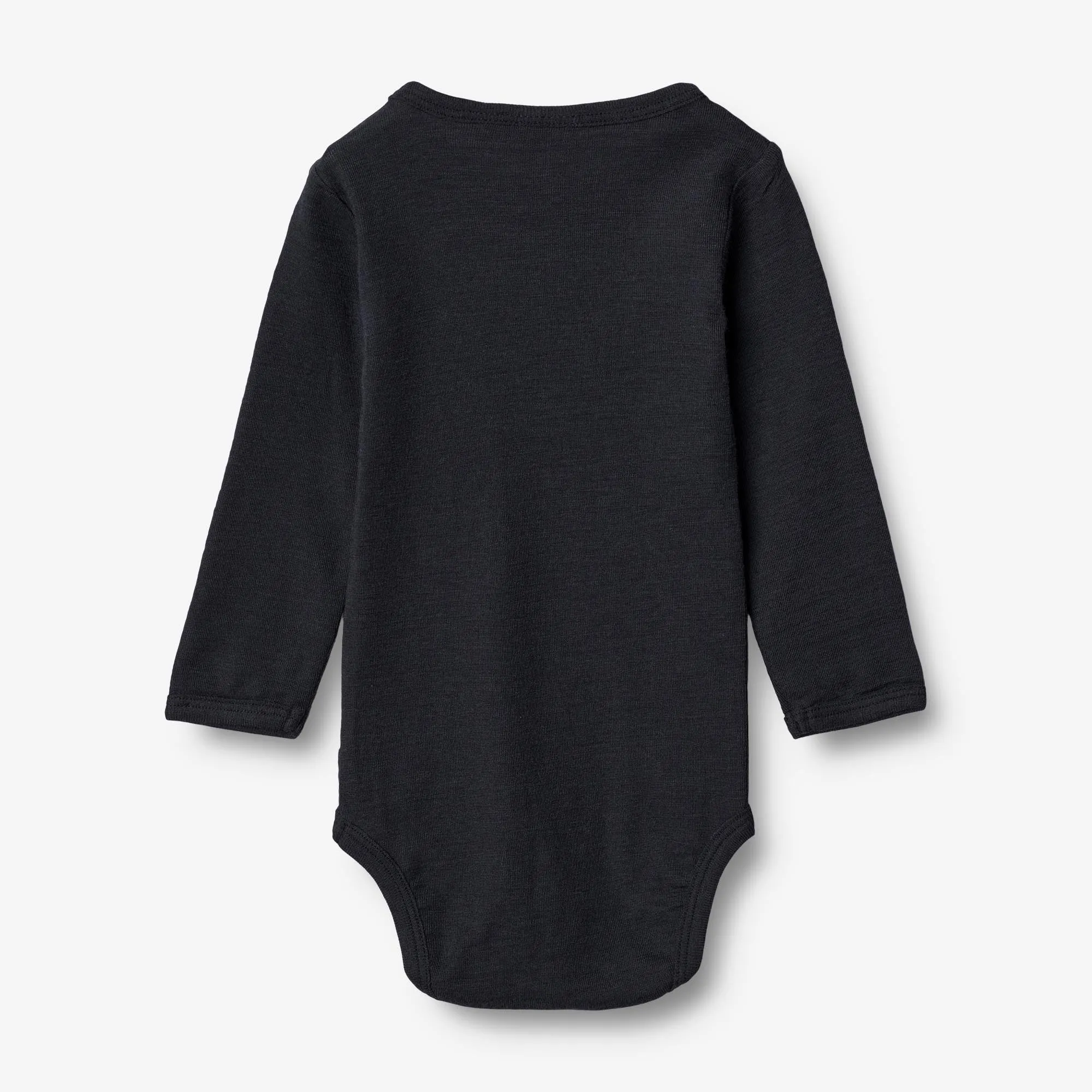 Body Plain Wool LS | Baby - navy