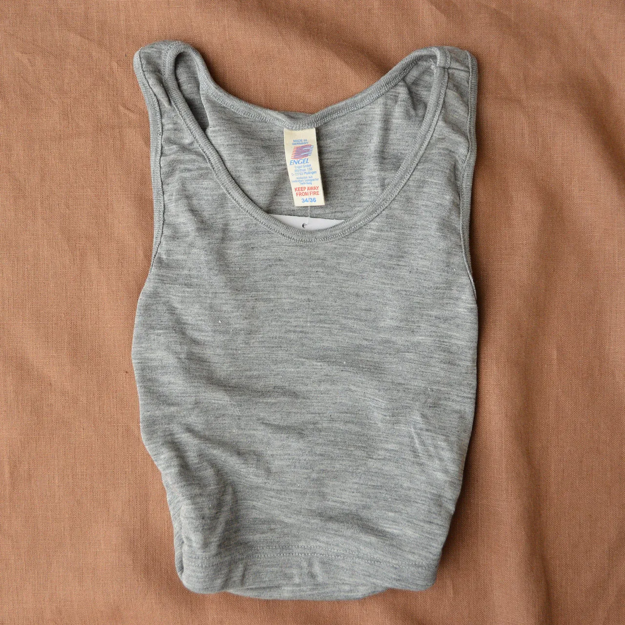 Breastfeeding/Maternity Tank in Merino/Silk