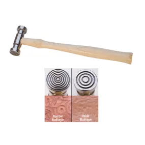 Bullseye Double-Sided Texturing Hammer