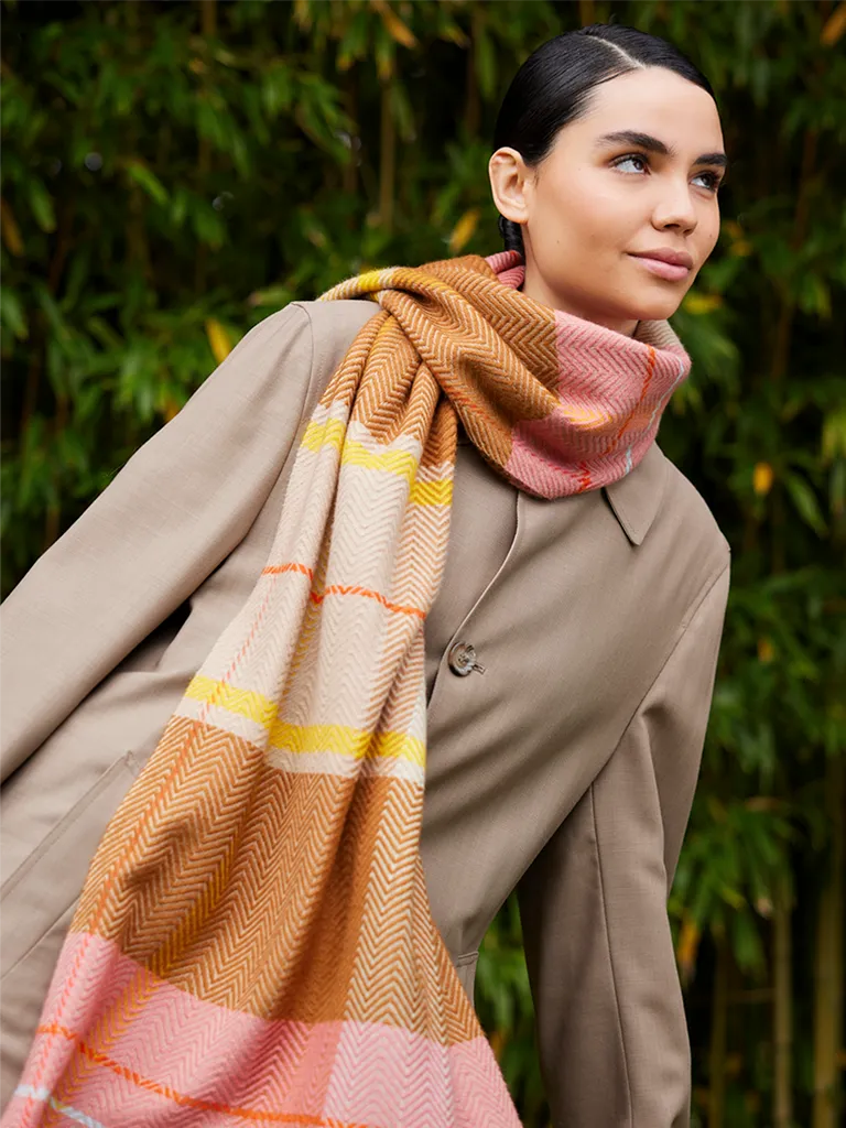 Canelle Plaid Chloe Scarf