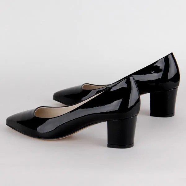 COURTNEY - black patent