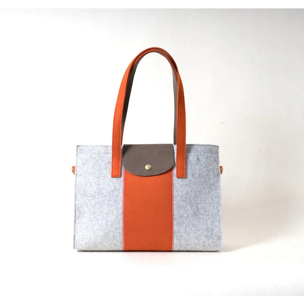 Eco-Friendly Wool Felt Handbag for Women