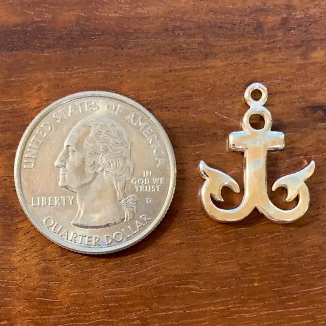 Hammer Faced Anchor Charm