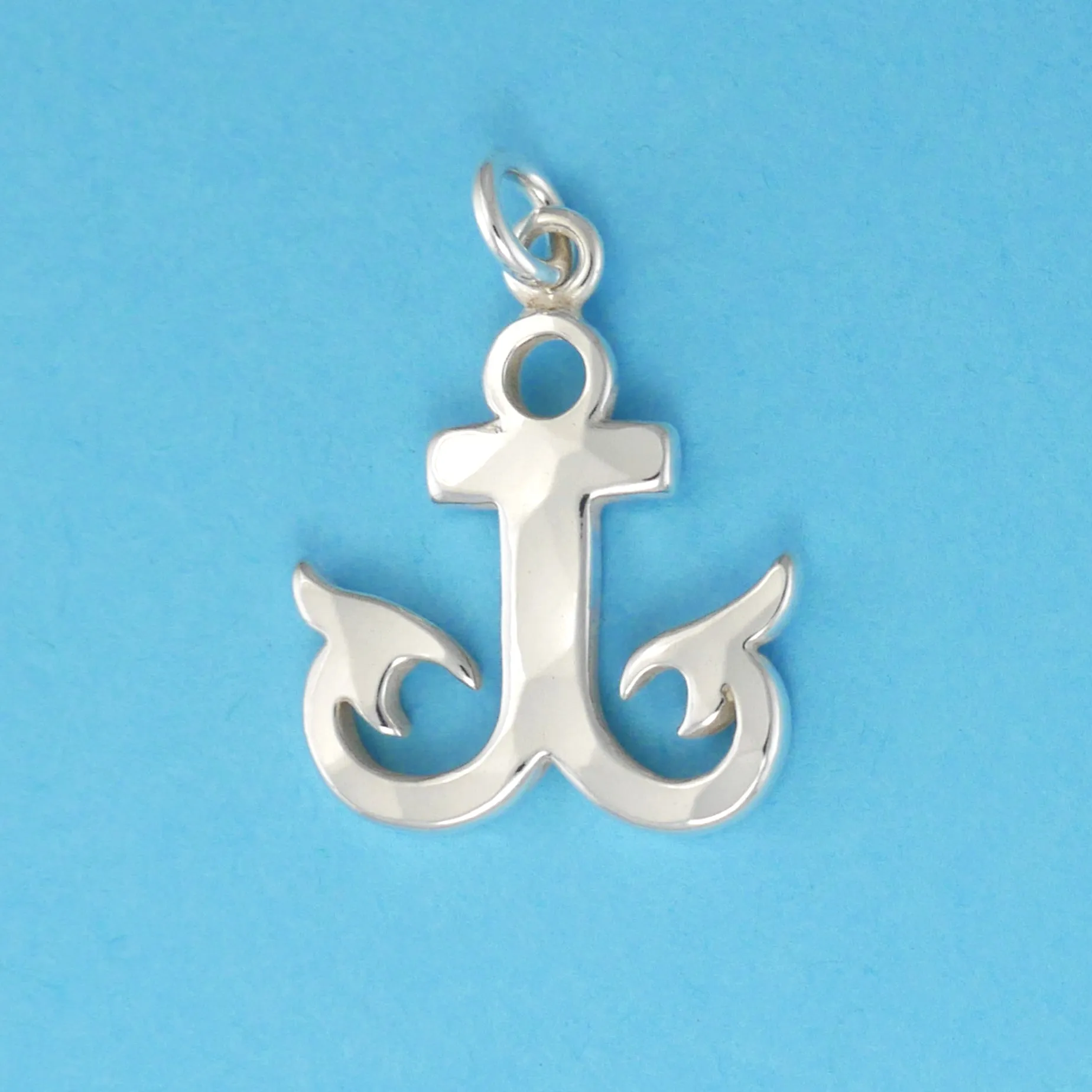 Hammer Faced Anchor Charm