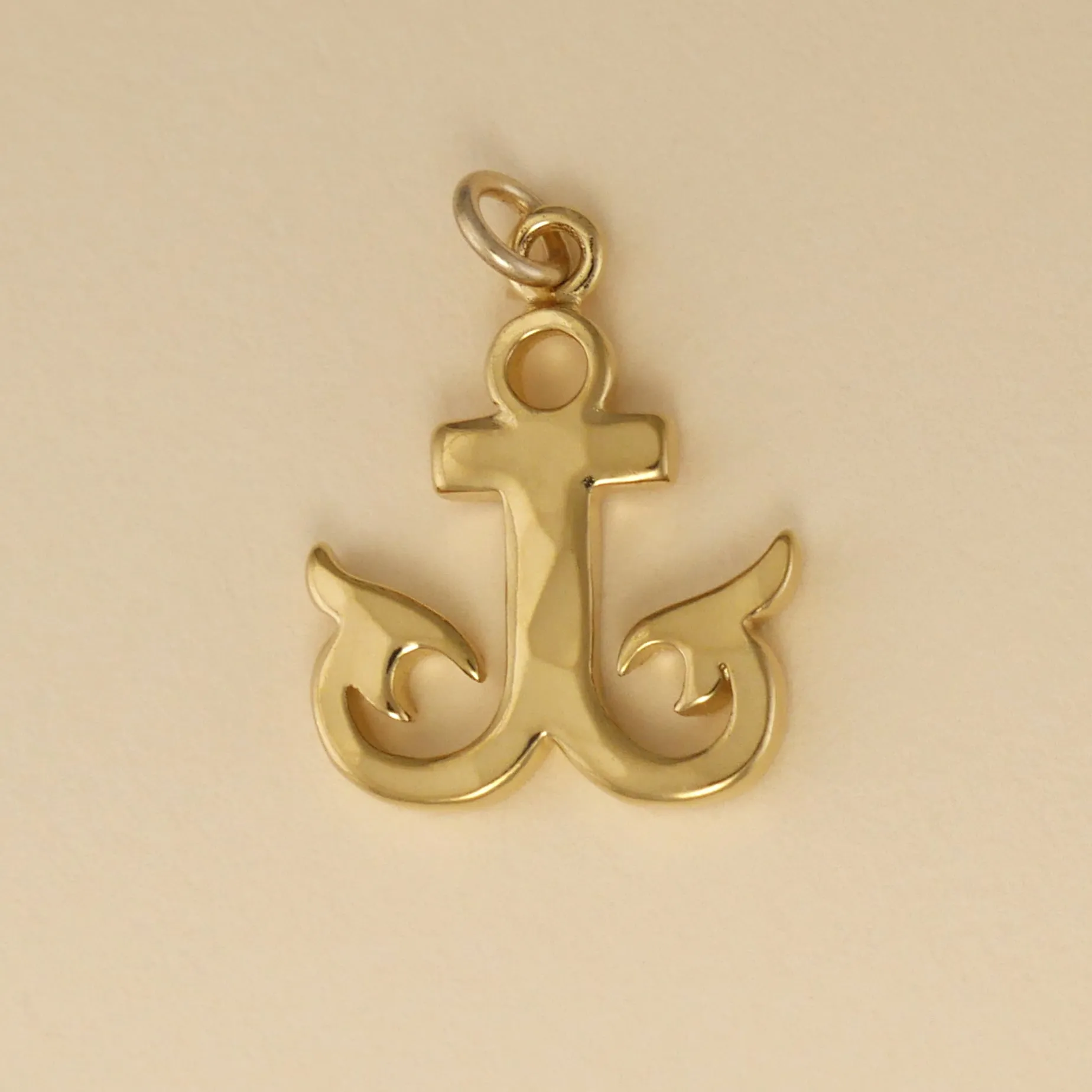 Hammer Faced Anchor Charm