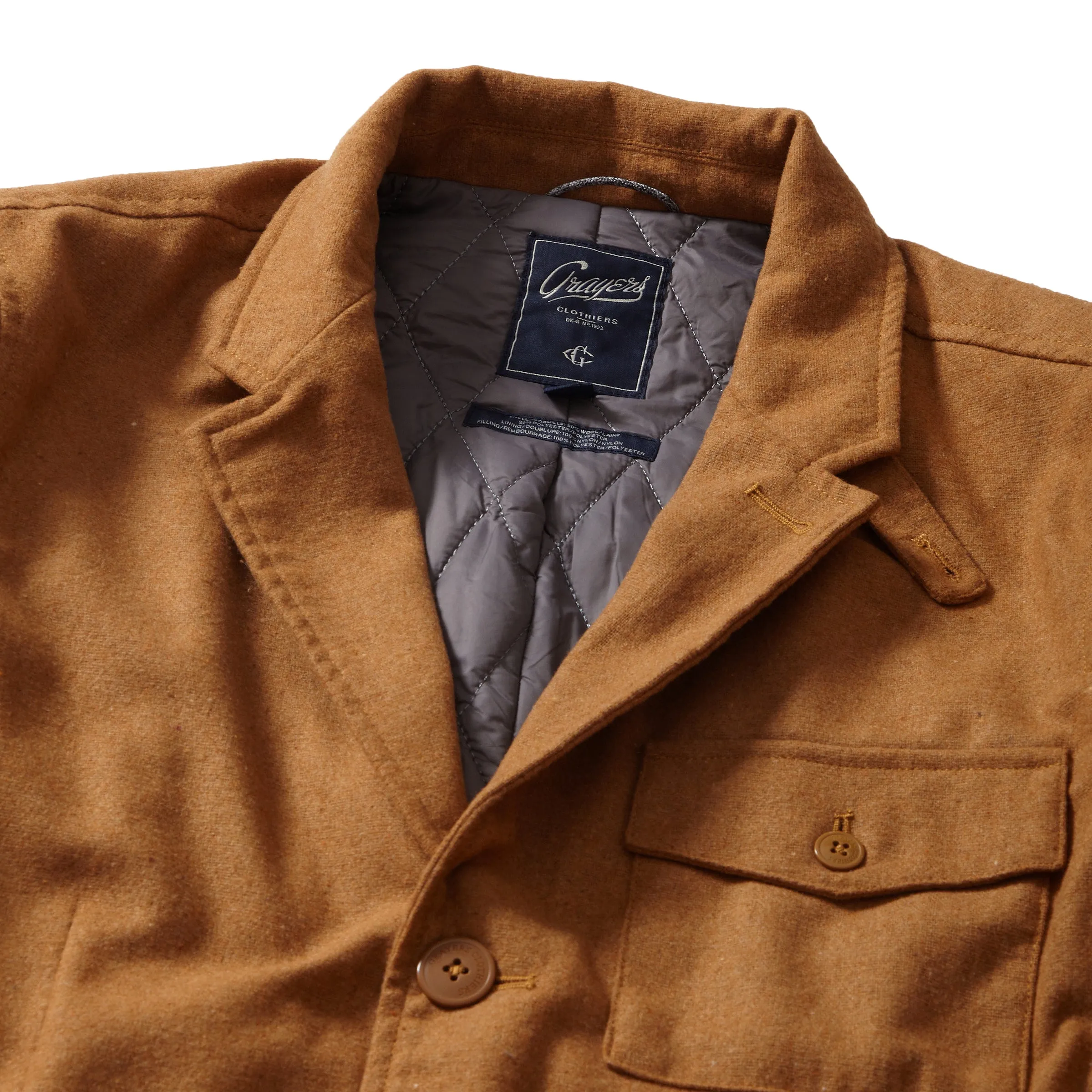 Holden Wool Hunting Blazer - Biscuit