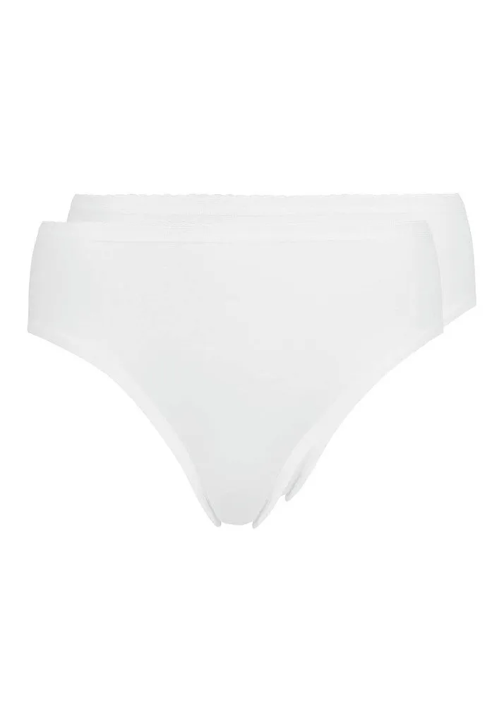 HUBER hautnah - Extra Fine - Midi Briefs 2 Pack