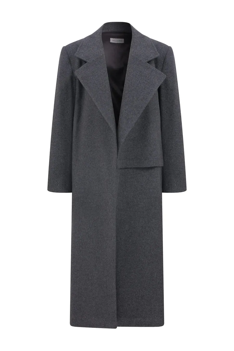 Isha Wool Coat In Dark Grey