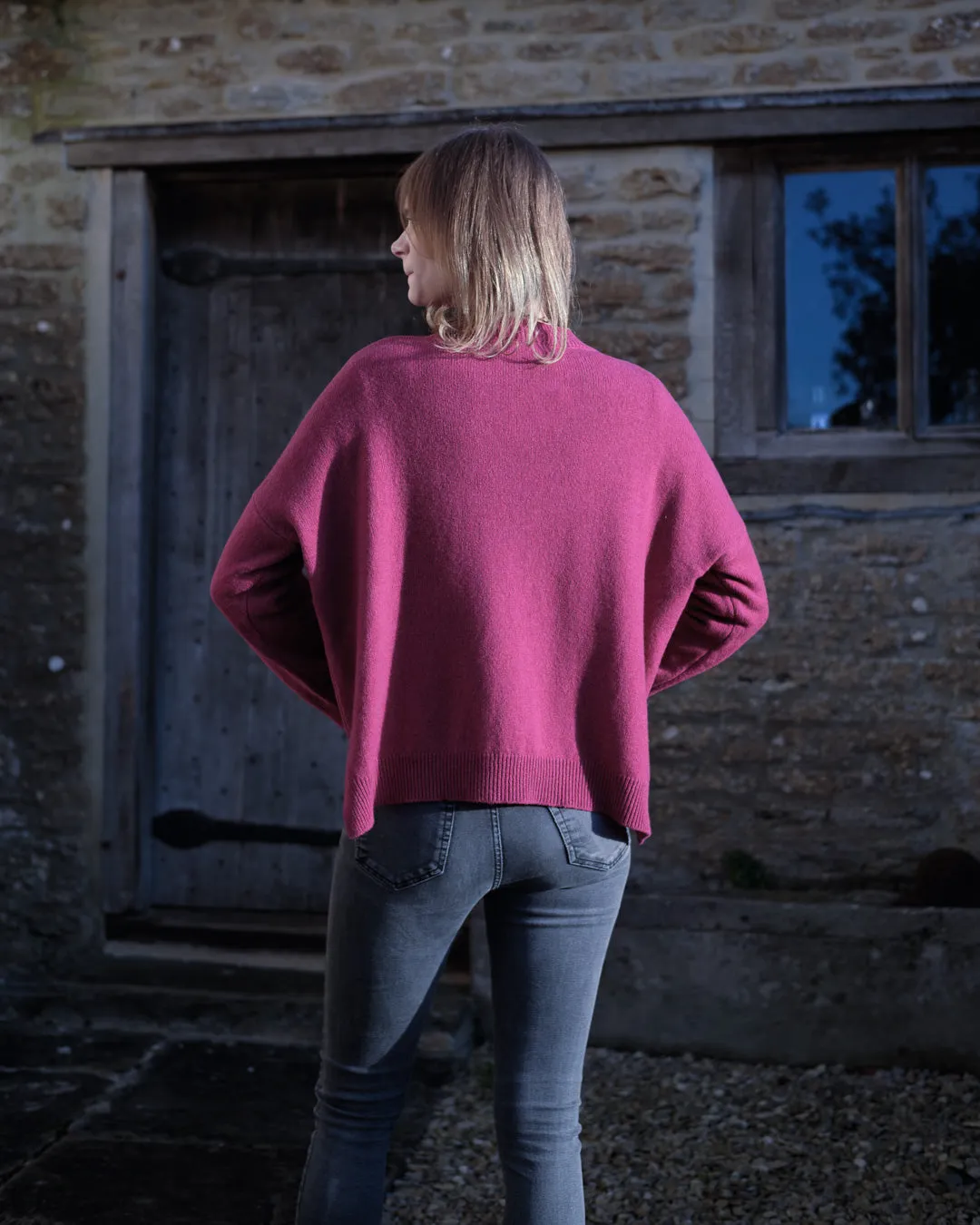 Layla Boxy Fit Wool Jumper