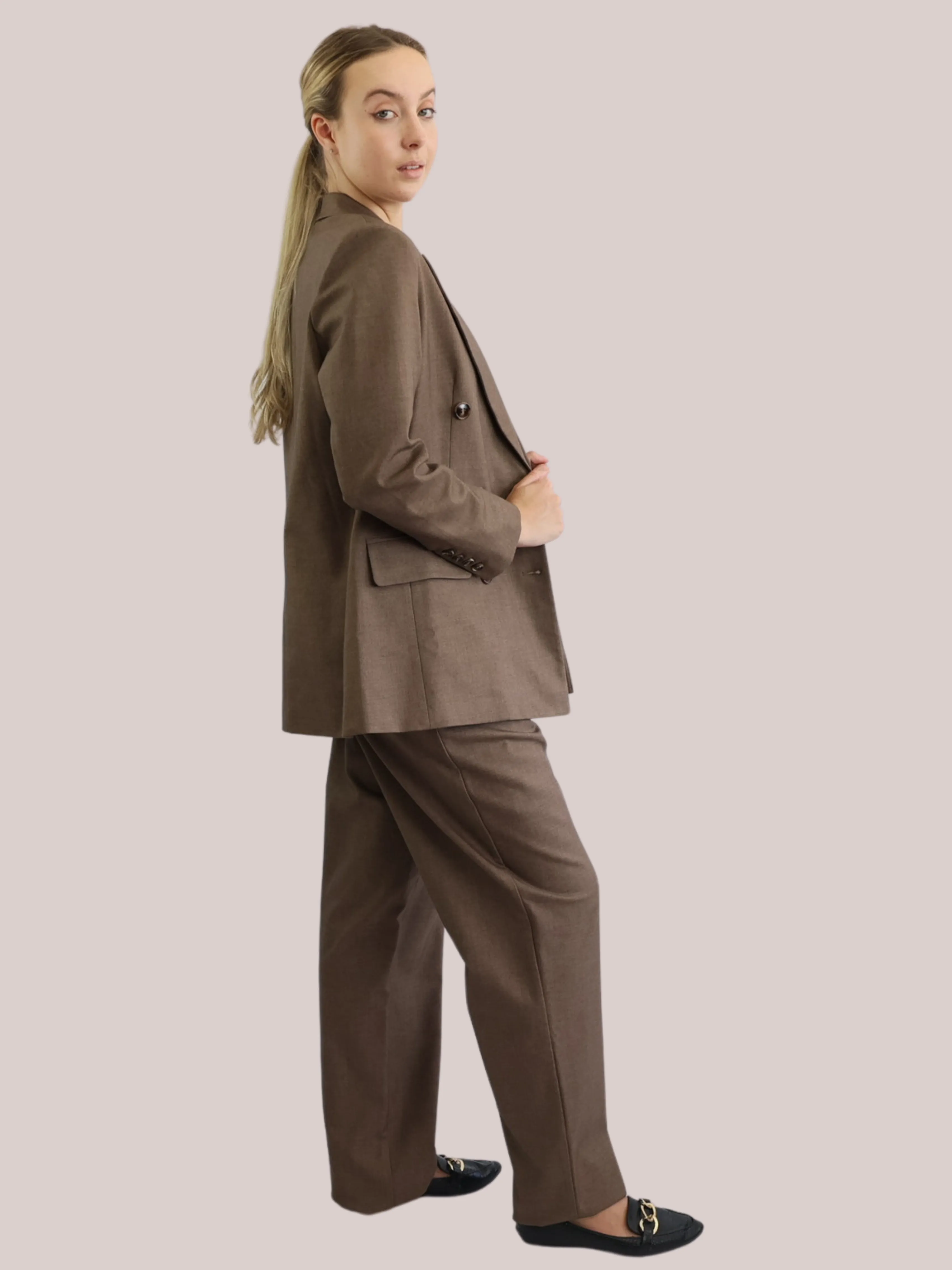 Longline Double Breested Blazer