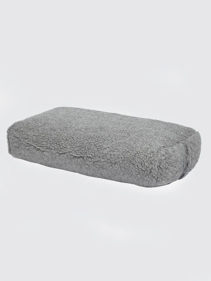 Manduka Wool Rectangular Meditation Bolster Cushion