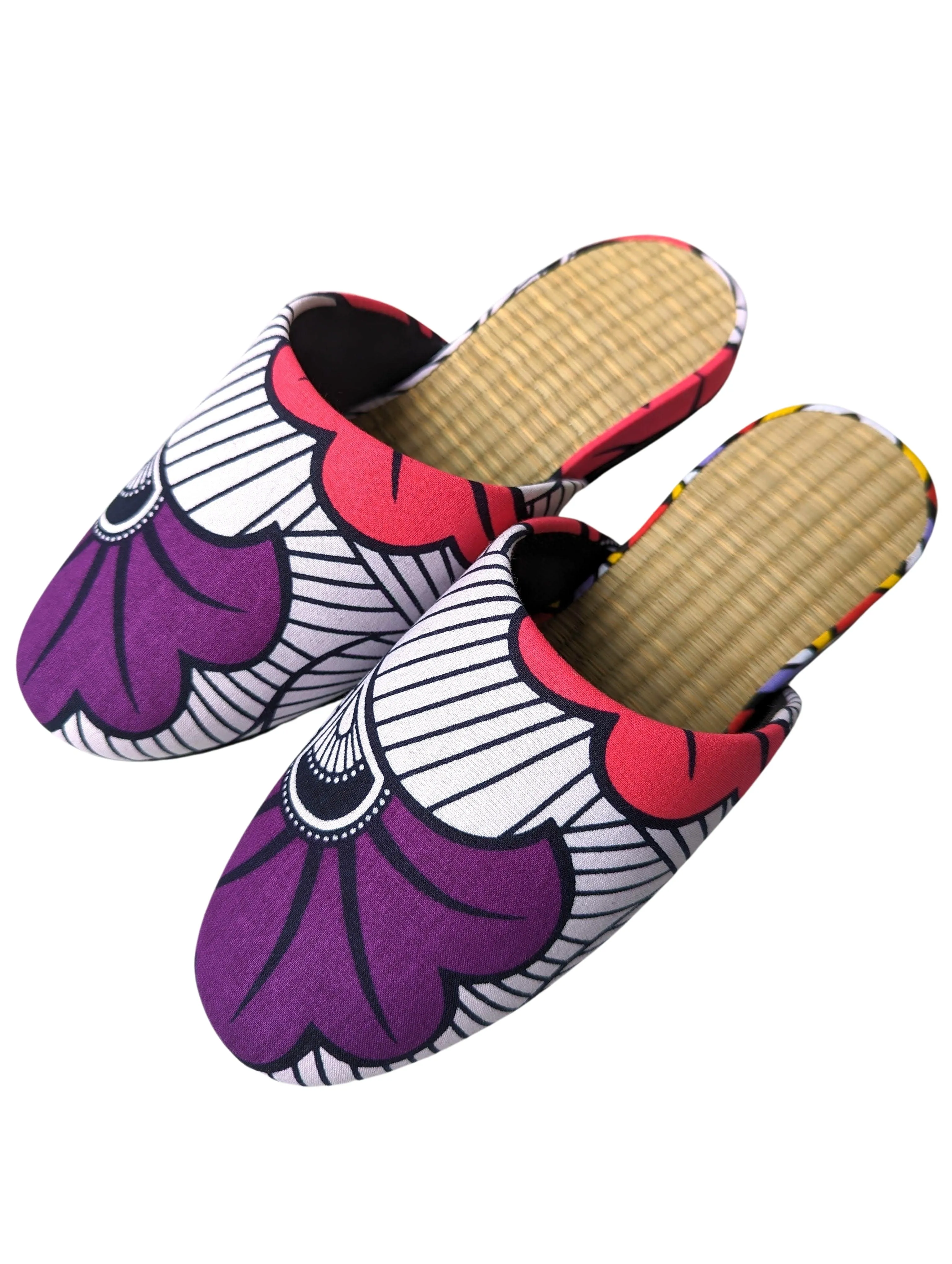 Medium Tatami Print Mix Slippers 2024SS-M07