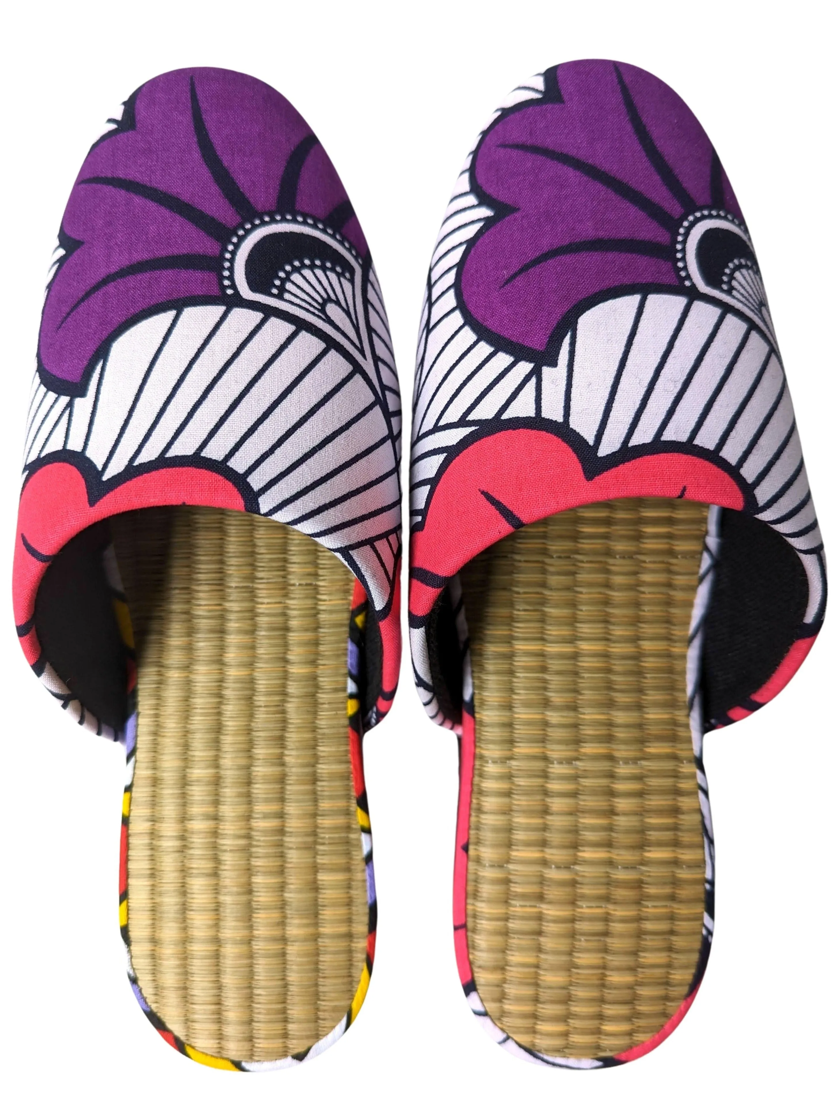 Medium Tatami Print Mix Slippers 2024SS-M07