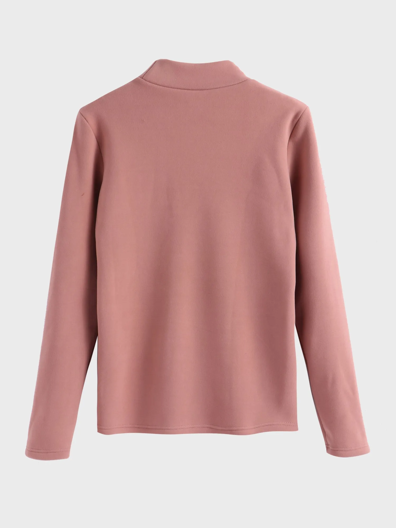 Midsize Versatile Slim Turtleneck Warming Top