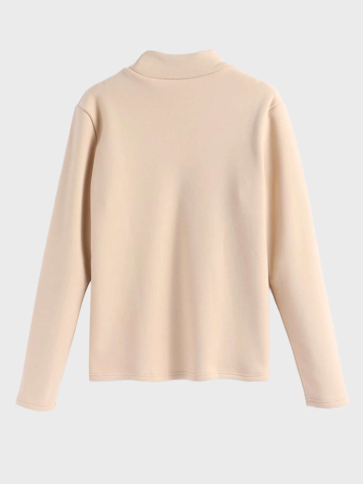 Midsize Versatile Slim Turtleneck Warming Top