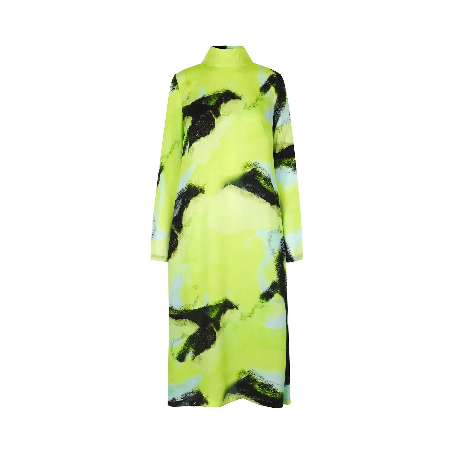 Mille Dress in Abstract Landscape