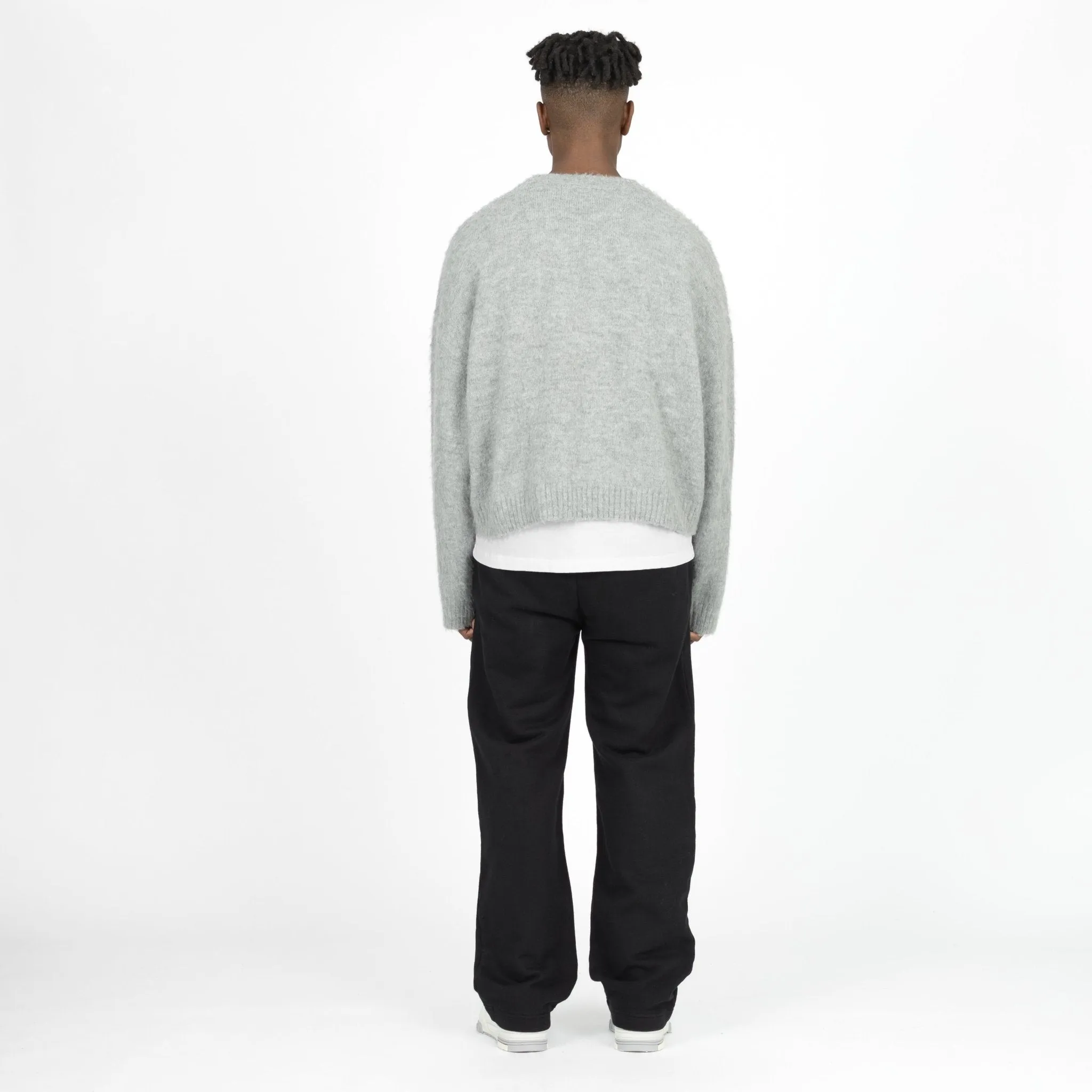 Mohair Sweatshirt - Glacial Grey