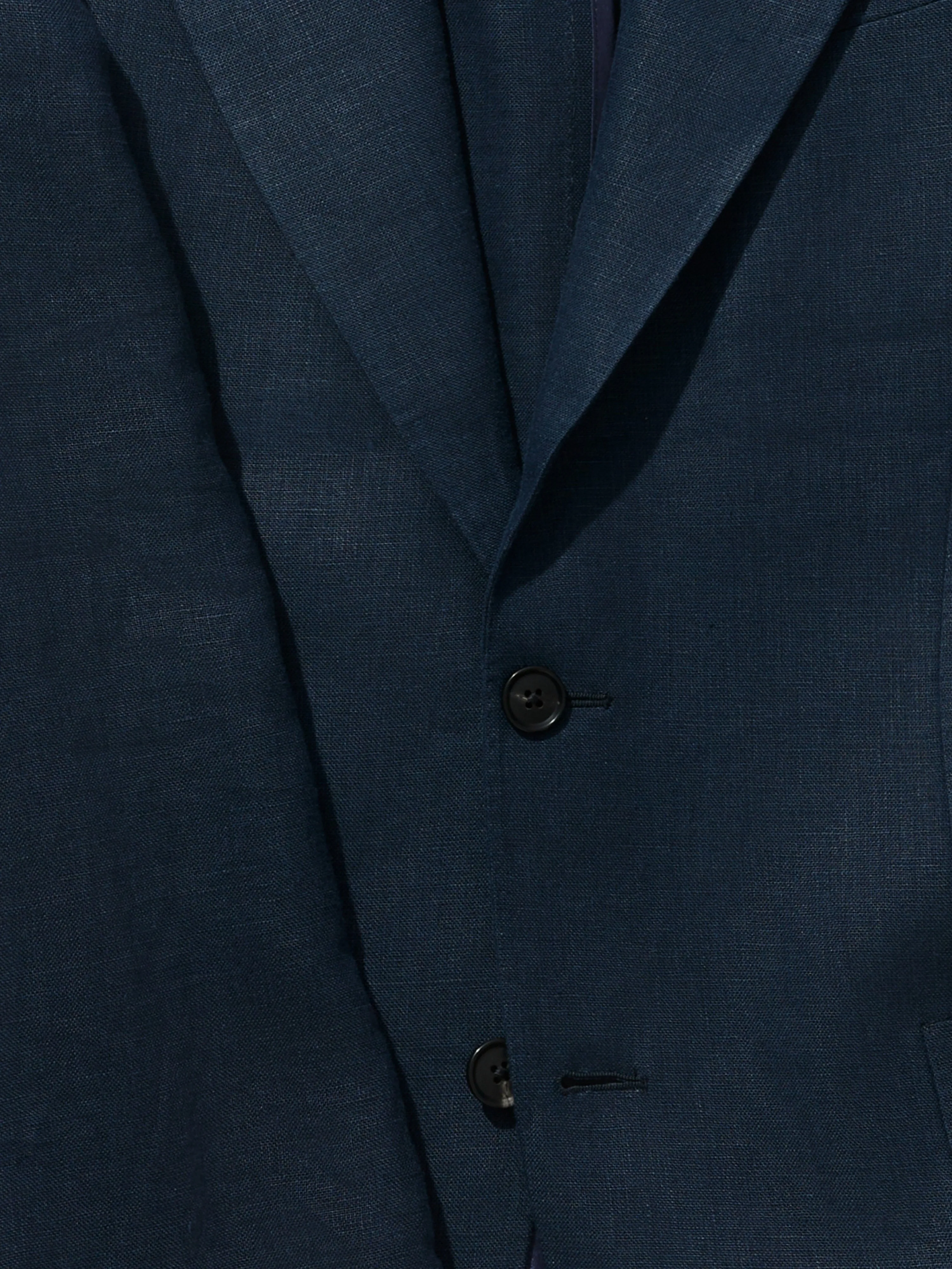 Navy Blue Linen Suit (SB)