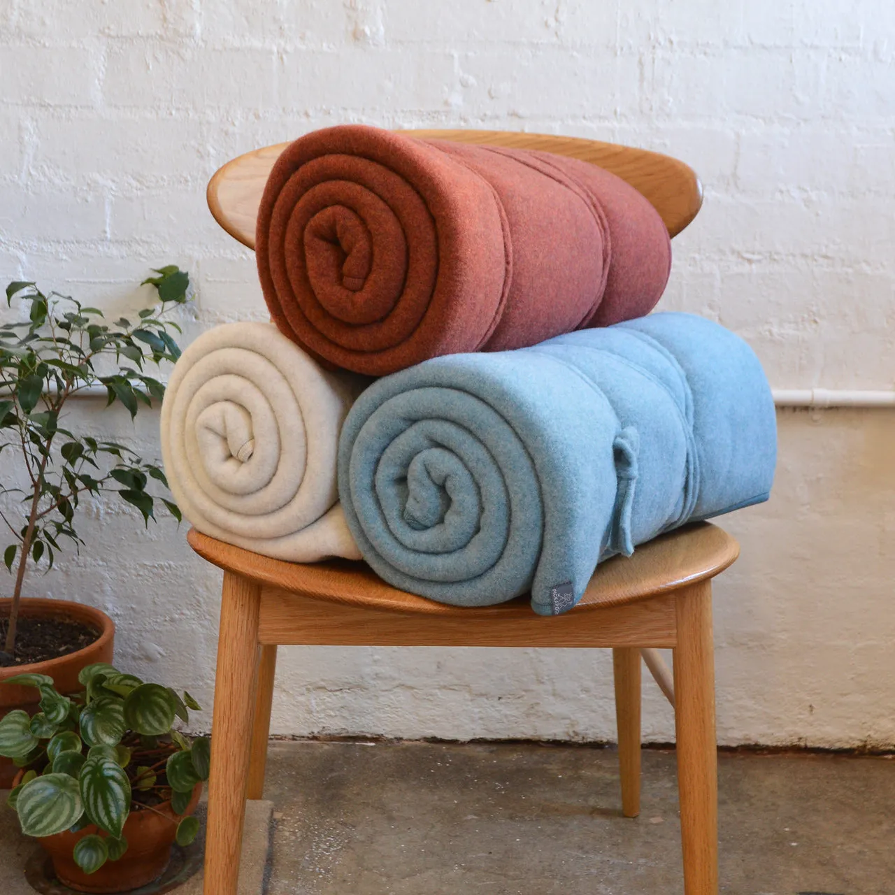 Organic Merino Wool Fleece Blanket - Large (180x160cm) *Returning 2025