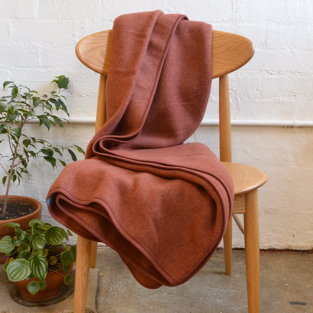 Organic Merino Wool Fleece Blanket - Large (180x160cm) *Returning 2025