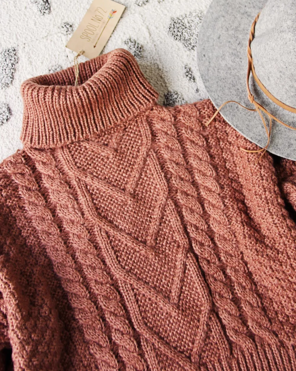 Paige Sweet Sweater in Maple