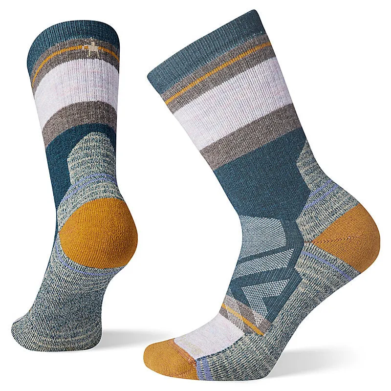 Smartwool Hike Full Cushion Saturnsphere Crew Socks (Women's) - Twilight Blue