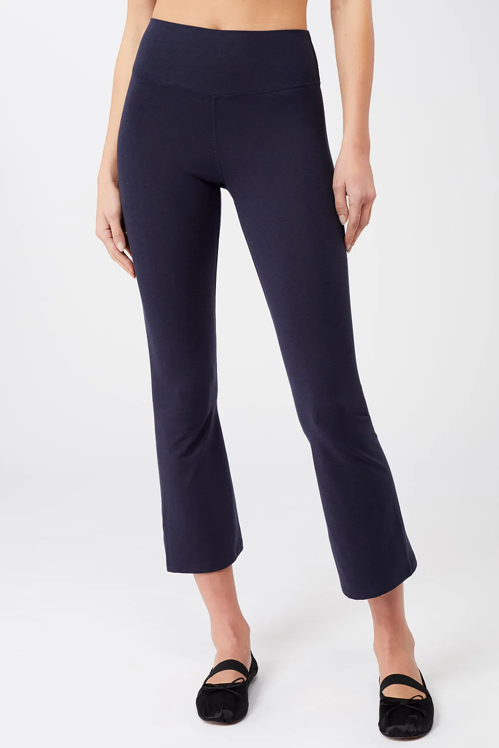 Tania Top   Cropped Flared Pants (Night Sky)