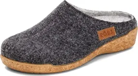 Taos Footwear Women's Woollery Charcoal Clog 9-9.5 M US