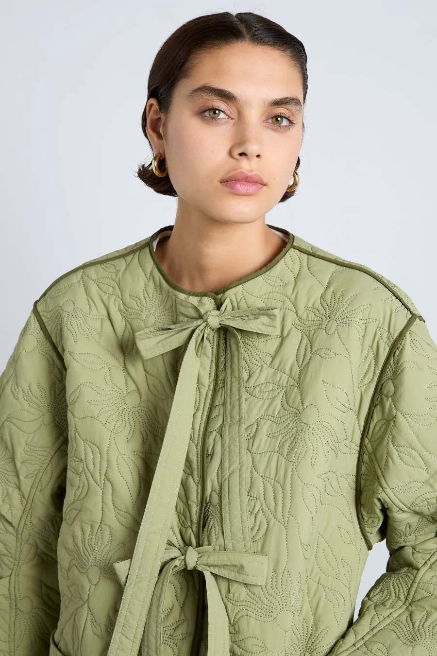 valentine jacket - green