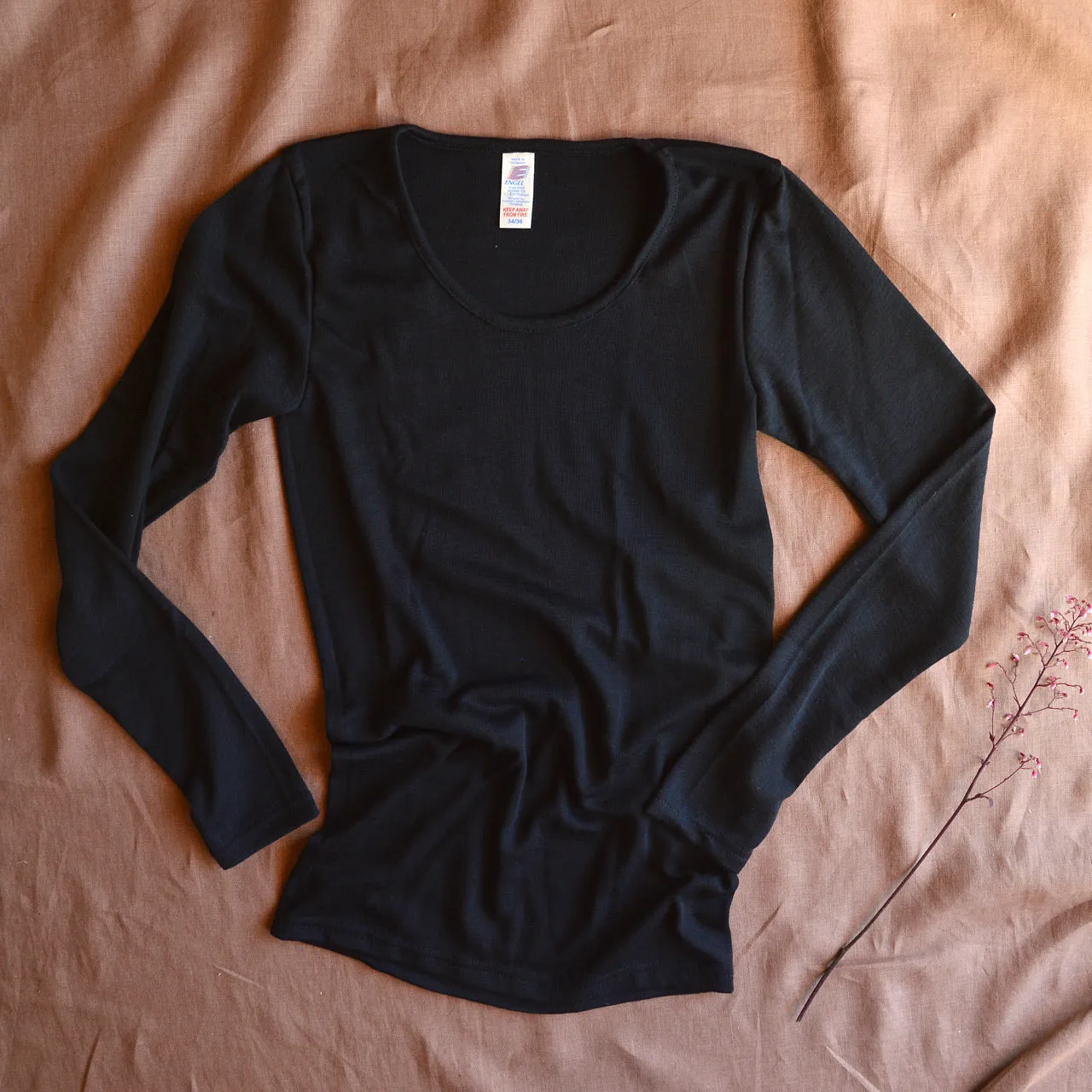 Women's Merino Wool/Silk Long Sleeve Top