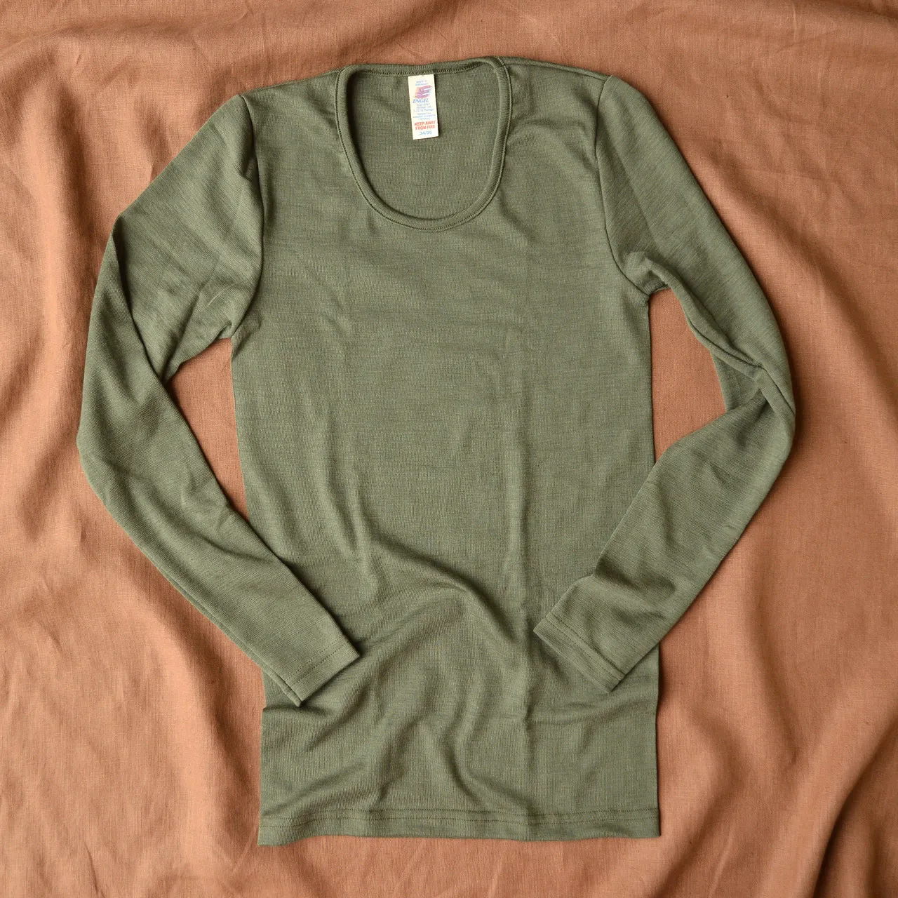 Women's Merino Wool/Silk Long Sleeve Top