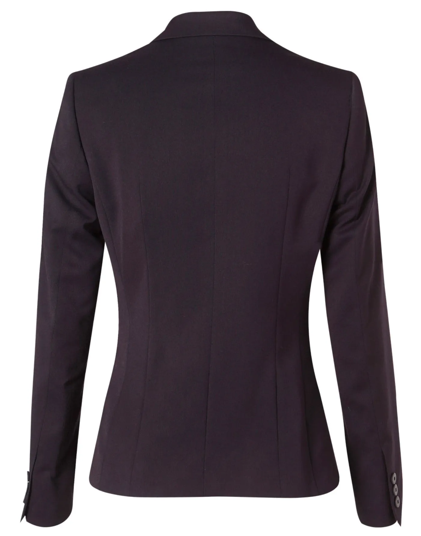 Women's Poly/Viscose Stretch One Button Cropped Jacket