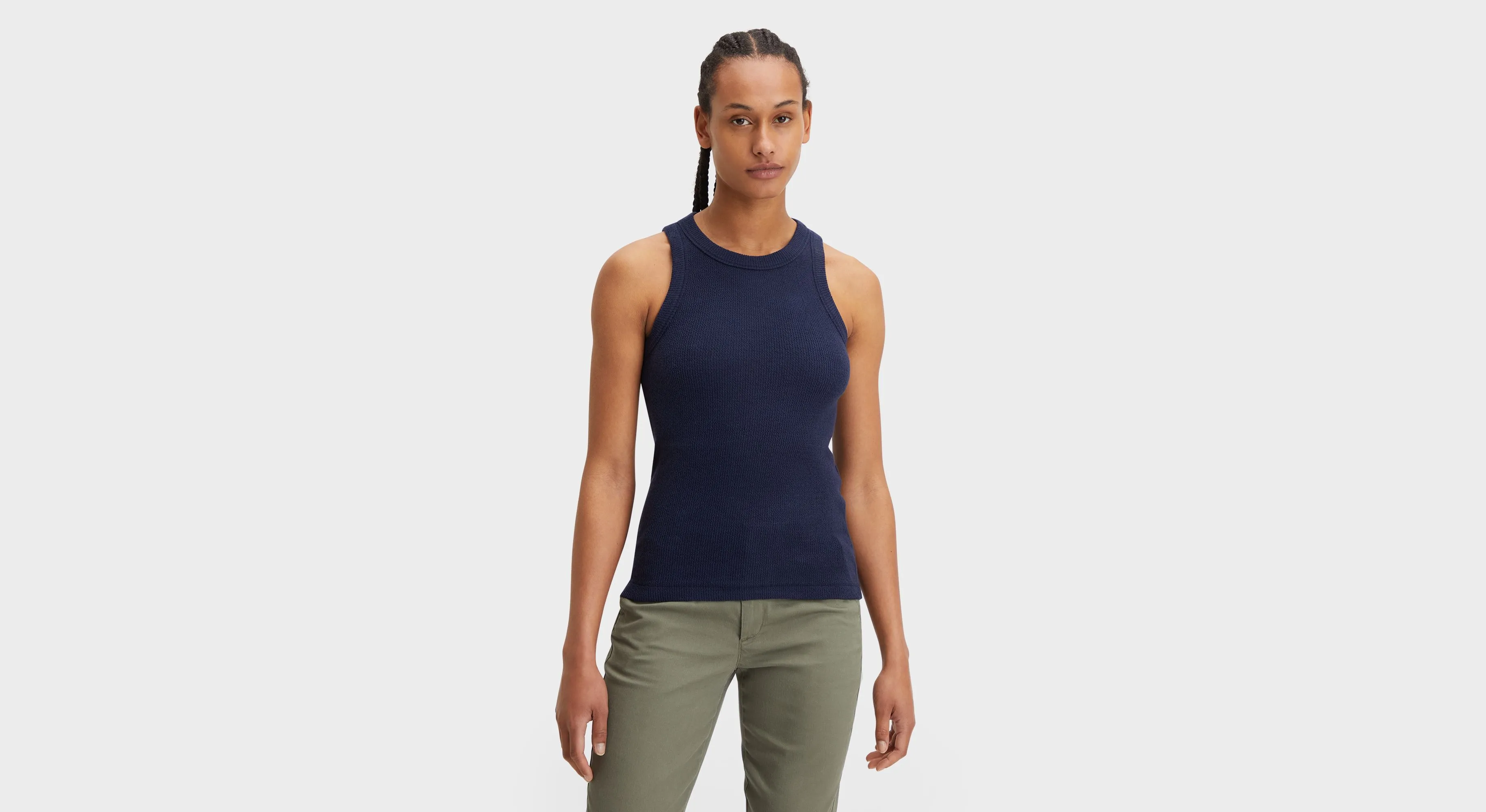 Women's Slim Fit Knit Tank