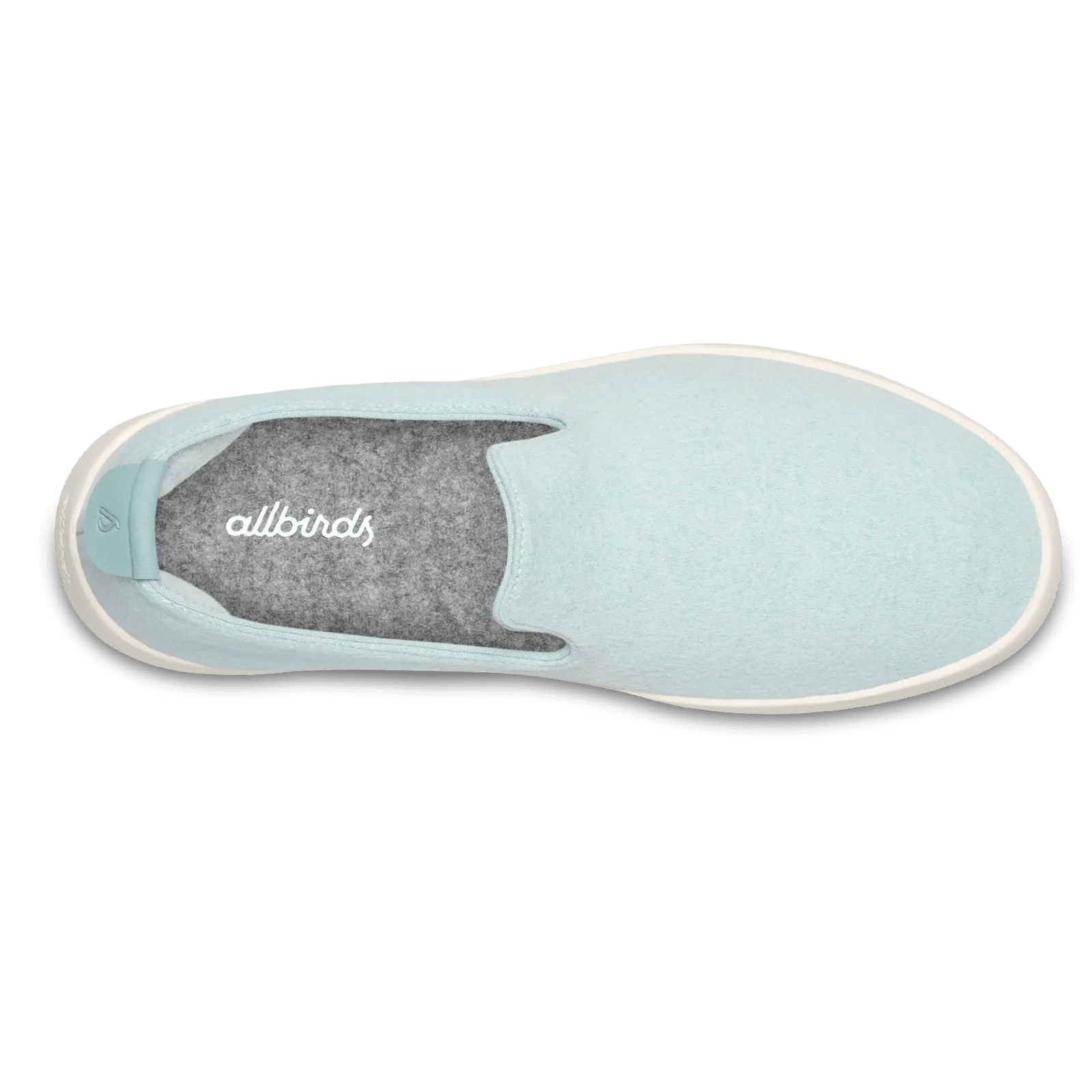 Women's Wool Loungers - Frost (Cream Sole)