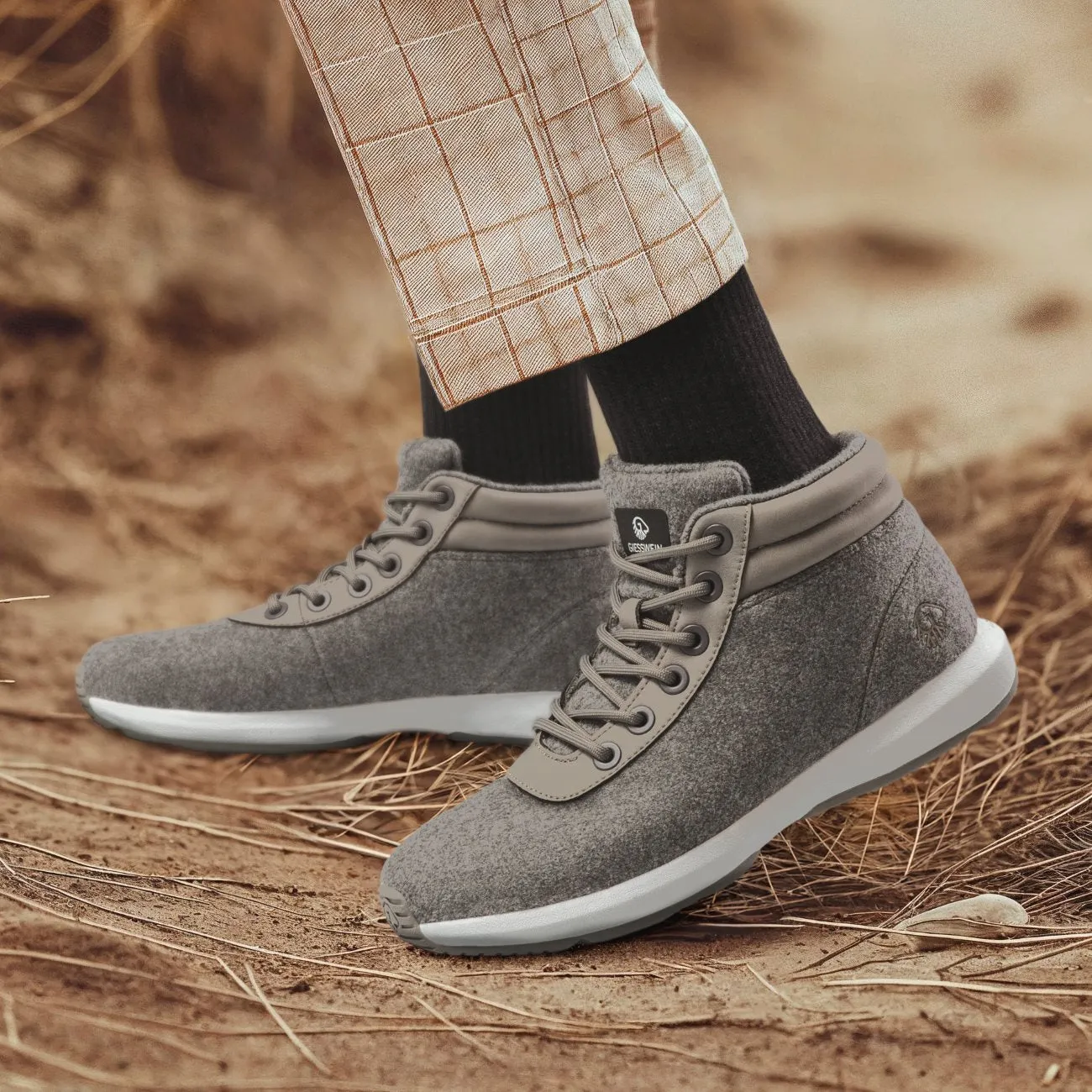 Wool Sneaker High Top Women